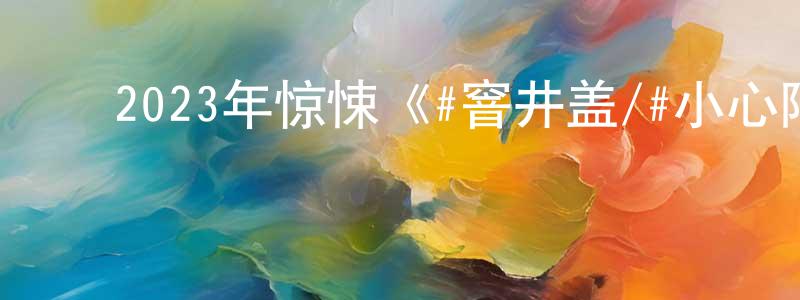 曾思铭的动漫综艺大全,2023年惊悚《#窨井盖/#小心陷井》BD日语中字迅雷下载_电影天堂